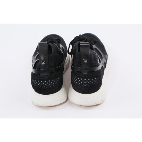 VALENTINO GARAVANI Black Lace Up Sound High Top Trainer Sneakers Size 41 main image 4